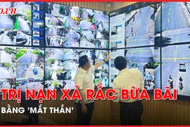 Video: ‘Mắt thần’ giúp trị nạn xả rác bừa bãi tại TP.HCM
