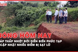 Nóng hôm nay: Nguyên nhân phía sau sập cầu Phong Châu; Cập nhật diễn biến áp thấp nhiệt đới đang mạnh lên thành bão