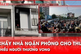 Nhiều người mắc kẹt, thương vong trong đám cháy nhà ngăn phòng cho thuê ở Tân Bình