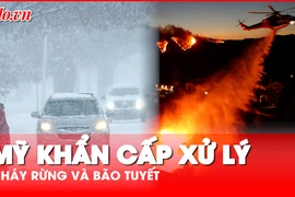 Video: Cập nhật thảm họa cháy rừng và bão tuyết gây thiệt hại nghiêm trọng tại Mỹ