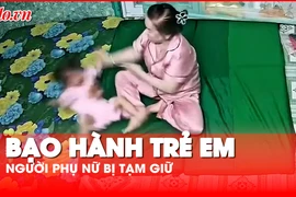 Video: Tạm giữ người phụ nữ bạo hành trẻ em ở Long An