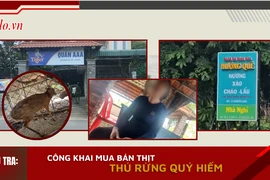 Video điều tra: Các quán ăn 'bình dân' ở Đồng Nai rao bán 'thịt rừng rặc' thế nào?
