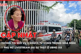Điểm tin ANTT: Thông tin mới vụ đôi nam nữ tử vong trong nhà nghỉ; Tạm giữ hình sự 1 phụ nữ la hét, livestream ở UBND xã