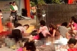 Nổ lớn ở trường mầm non Trung Quốc, 7 người chết