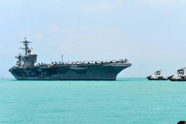 Tàu sân bay Mỹ, Trung cùng xuất hiện ở biển Đông