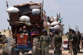 SOHR: Nga không kích ở Syria, 18 dân thường thiệt mạng