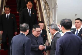 Sau lộ trình ‘lạ’, phi cơ chở ông Kim Jong-un đã tới Singapore
