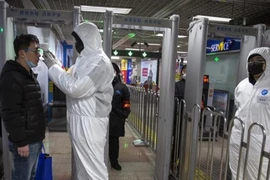 Bệnh nhân đầu tiên nhiễm virus Corona là ở Bắc Kinh, Trung Quốc. Ảnh:AP 