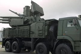Hệ thống phòng không Pantsir của Nga. Ảnh: TASS