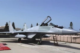 Tiêm kích MiG-29 tại căn cứ không quân Khmeimim (Syria). Ảnh: PRESS TV