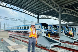 58 học viên lái tàu tuyến metro số 1 tiếp nhận thực hành trực tiếp 