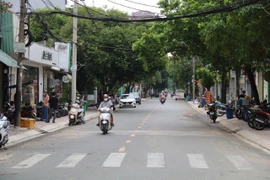 Phường Thủ Đức khánh thành 3 công trình nâng cấp đường, vỉa hè để giảm ngập