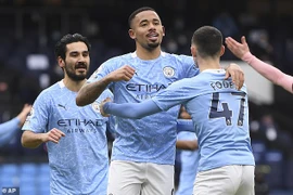 Một bàn thắng đủ để Man. City giữ ngôi đầu