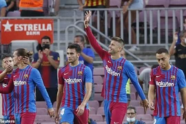 Không Messi, Barcelona vẫn mở màn La Liga tưng bừng