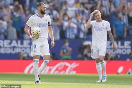 Real Madrid trượt dài với trận thứ ba liên tiếp không thắng
