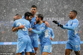 Kịch tính cuối trận, Man. City thắng West Ham tại Etihad