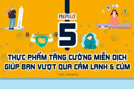 5 Thực phẩm tăng cường miễn dịch giúp bạn vượt qua cảm lạnh và cúm