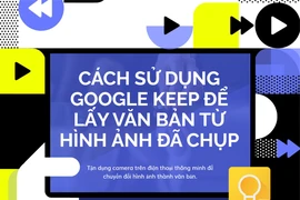 Cách sử dụng Google Keep để lấy văn bản từ hình ảnh đã chụp