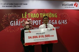 Người trúng độc đắc 54,8 tỉ đồng đến từ Vĩnh Long