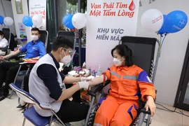 Nhiều đơn vị hưởng ứng tuần lễ hiến máu 'Vạn trái tim - Một tấm lòng'