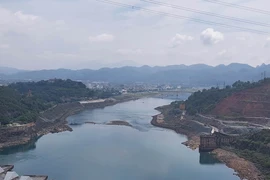 Dù có mưa, thủy điện Hòa Bình vẫn 'khát' nước
