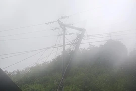 Mưa lũ, sạt lở... ảnh hưởng đến vận hành lưới điện
