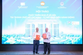 Hoa Sen hợp tác triển khai 20.000 căn nhà ở xã hội tại TP.HCM