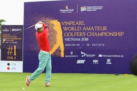 Vinpearl Golf Nam Hội An chào đón nhiều ngôi sao đến so gậy