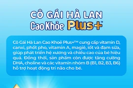 Ra mắt sản phẩm 'Cô Gái Hà Lan cao khỏe Plus+' mới