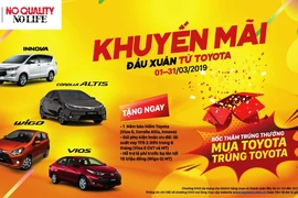 Toyota bất ngờ tung ra hàng loạt ưu đãi với các dòng xe