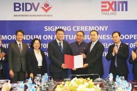 BIDV và EXIM Thái Lan ký thỏa thuận hợp tác chung