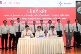 EVNSPC ký kết thỏa thuận hợp tác với Agribank