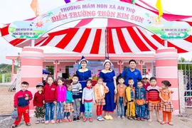 Sữa Cô Gái Hà Lan khánh thành ngôi trường ở vùng sâu
