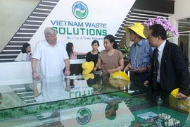 DN Nhật gặp gỡ David Duong chào bán công nghệ xử lý rác thải