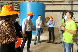 Văn phòng điều phối Nông thôn mới TW tham quan dây chuyền xử lý rác Đa Phước