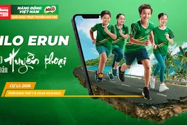 Giải chạy bộ trực tuyến dành cho trẻ em MILO Erun