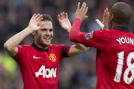 MU thắng 4-0 trong trận ra mắt của Giggs