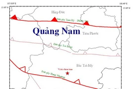 Động đất 2,2 độ Richter gần thủy điện Sông Tranh 2