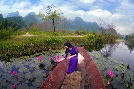 Suối Yến mùa nước nở hoa