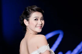 Hà Phương tham dự Siêu mẫu quốc tế 2015