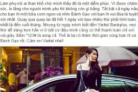 Thủy Tiên gây sốc khi nói phụ nữ khổ mới là diễm phúc