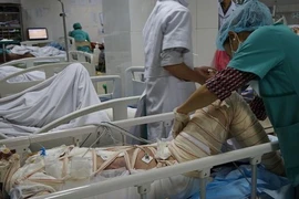 Người mẹ lao vào lửa cứu hai con đã tử vong 