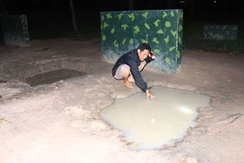 Bé gái 4 tuổi tử vong dưới hố nước
