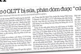 Bắt thêm một nghi can trong vụ cán bộ QLTT 'giải cứu' phân dỏm