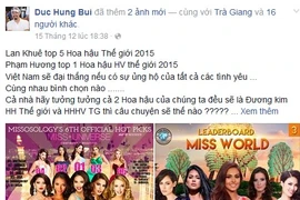 Sao Việt dự đoán Phạm Hương lọt top 3 Hoa hậu Hoàn vũ