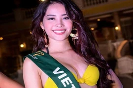 Nam Em vào tốp 8 Hoa hậu Trái đất 2016