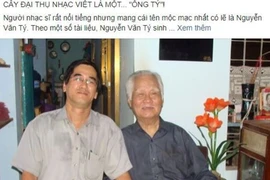 Cộng đồng mạng tiếc nuối sự ra đi của nhạc sĩ Nguyễn Văn Tý