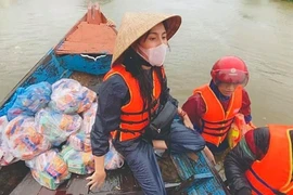 Thủy Tiên đã trở về nhà sau 1 tuần hỗ trợ bà con vùng lũ