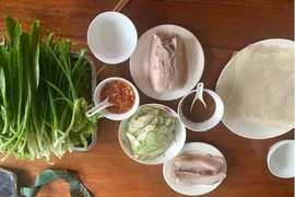 Về Đại Lộc ăn thịt heo bánh tráng 