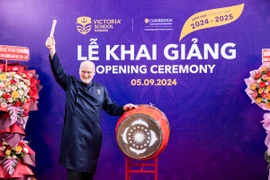 Không khí khai giảng rộn ràng tại Hệ thống trường học Hạnh phúc với sự đồng hành của UNESCO